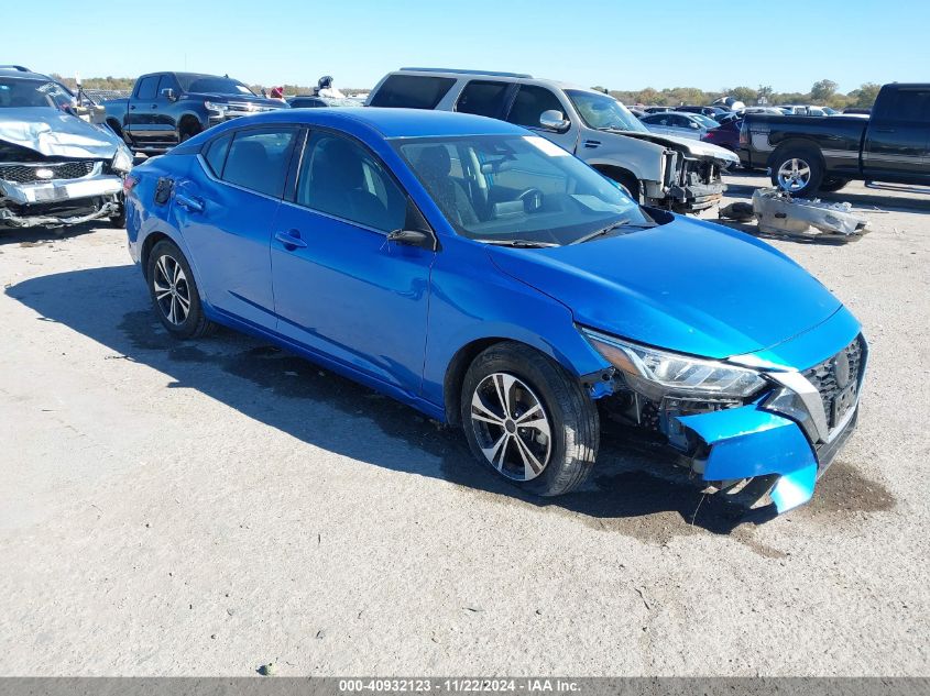 2022 NISSAN SENTRA SV XTRONIC CVT - 3N1AB8CV3NY255505