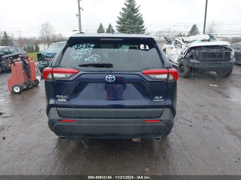 2022 Toyota Rav4 Hybrid Xle Premium VIN: 4T3B6RFV4NU078623 Lot: 40932146