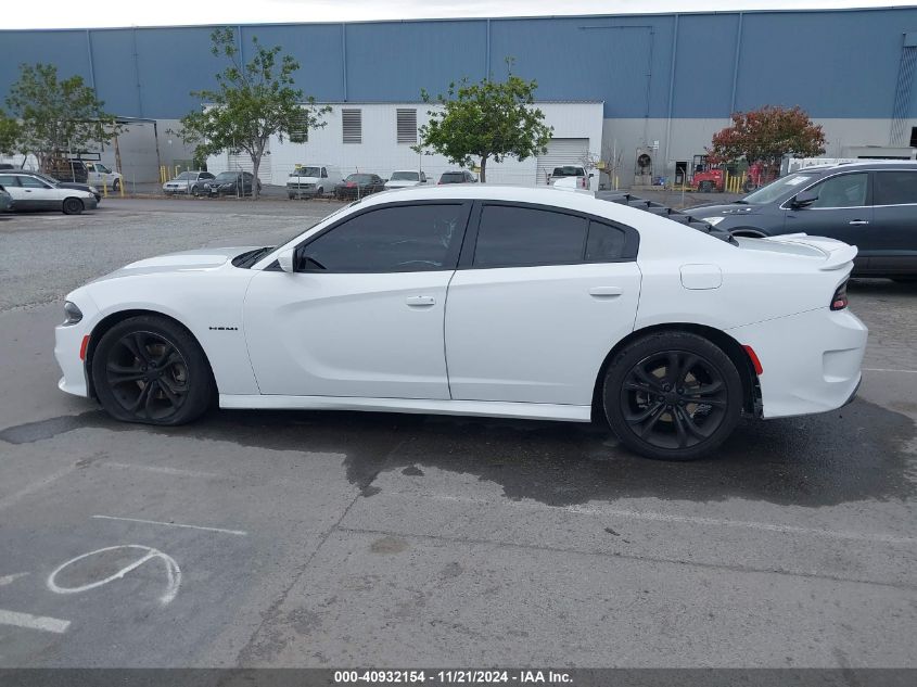 2021 Dodge Charger R/T Rwd VIN: 2C3CDXCT8MH547555 Lot: 40932154