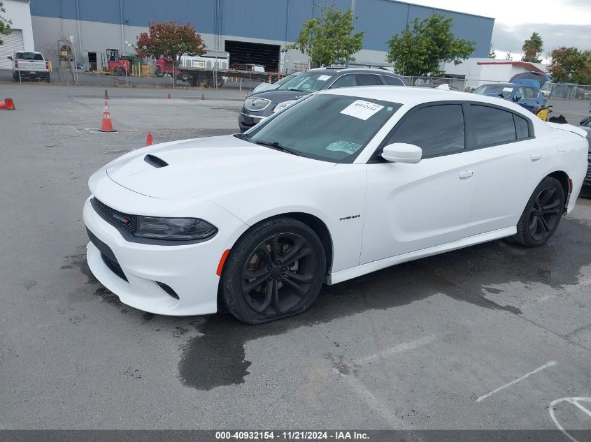 2021 Dodge Charger R/T Rwd VIN: 2C3CDXCT8MH547555 Lot: 40932154