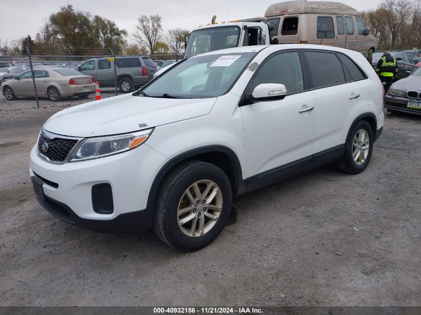 2015 Kia Sorento Lx VIN: 5XYKT3A65FG630992 Lot: 40932156