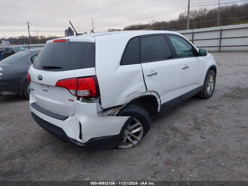 2015 Kia Sorento Lx VIN: 5XYKT3A65FG630992 Lot: 40932156