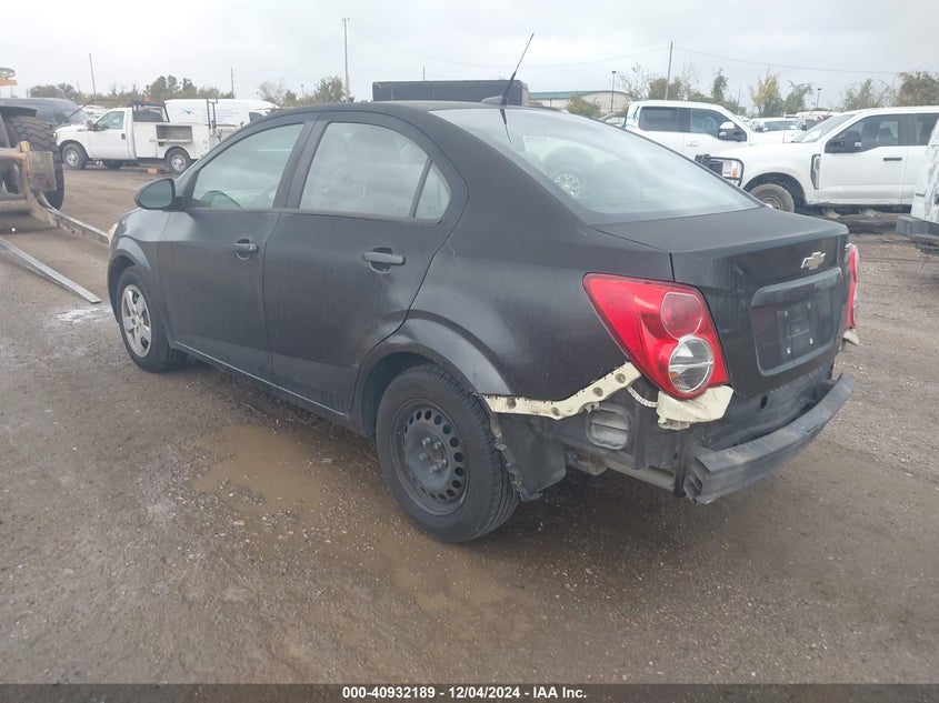 Vin: 1g1ja5sh3d4205692, lot: 41421923, chevrolet sonic ls auto 20133