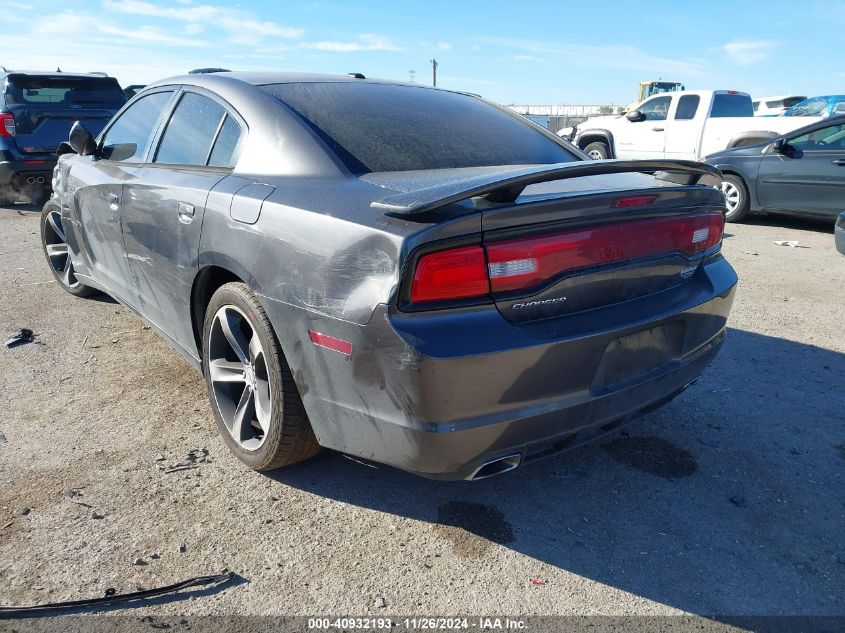 VIN 2C3CDXHG5EH277679 2014 DODGE CHARGER no.3