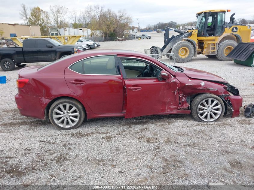 2009 Lexus Is 250 VIN: JTHCK262595030136 Lot: 40932195