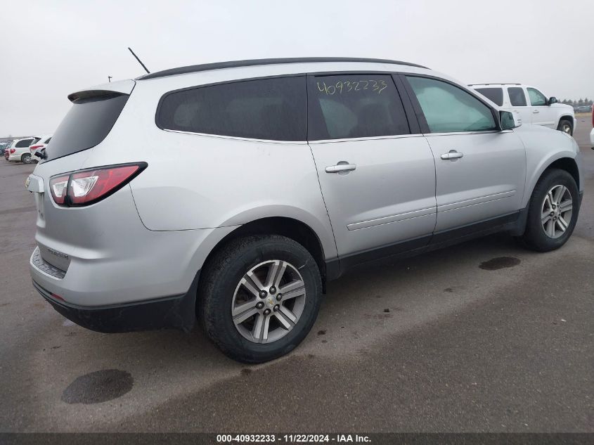 VIN 1GNKVHKD5FJ279402 2015 Chevrolet Traverse, 2LT no.4