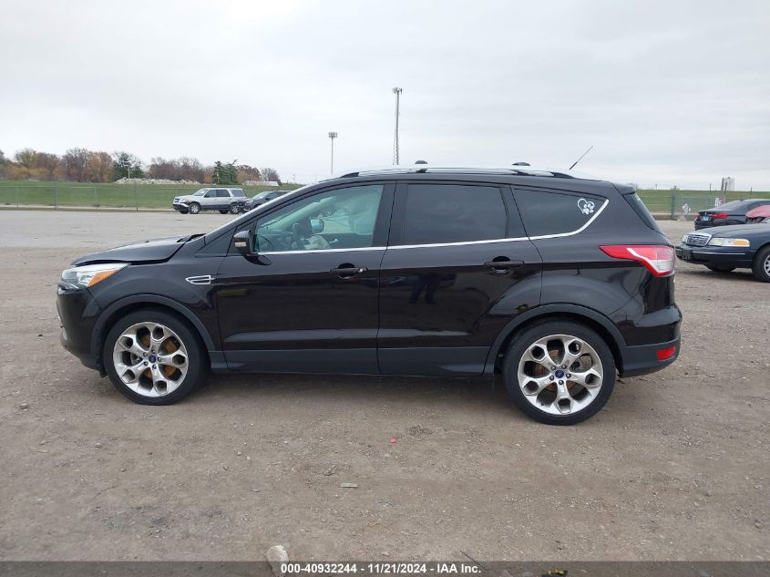 2013 Ford Escape Titanium VIN: 1FMCU9J97DUD50190 Lot: 40932244