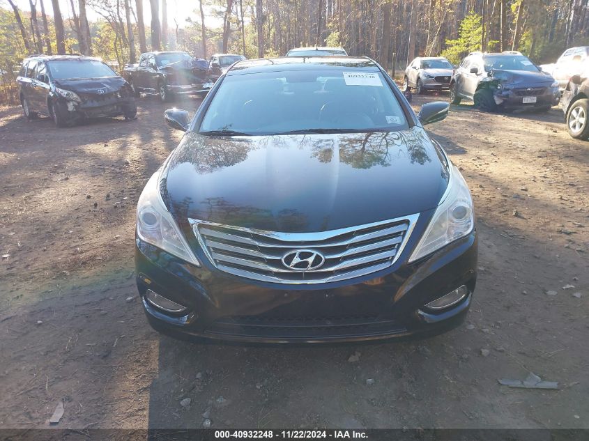 2013 Hyundai Azera VIN: KMHFH4JG0DA223446 Lot: 40932248