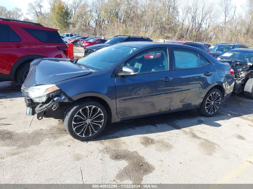 2014 Toyota Corolla S Plus VIN: 5YFBURHE3EP162932 Lot: 40932295