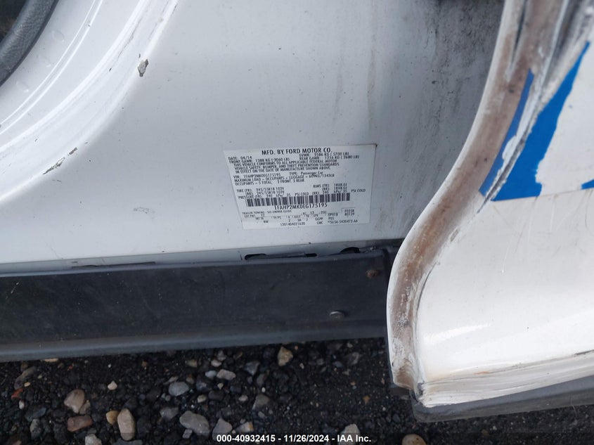 2014 FORD POLICE INTERCEPTOR - 1FAHP2MK0EG175195