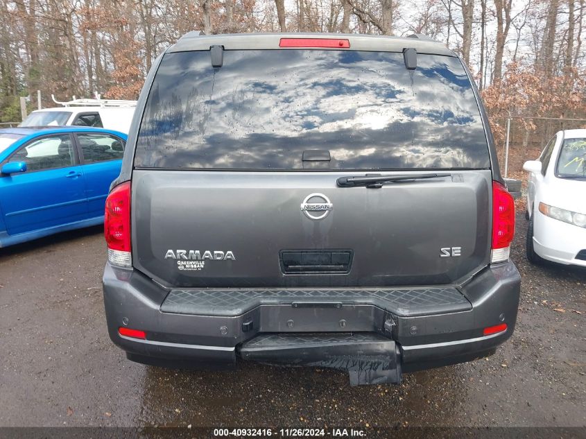 2010 Nissan Armada Se VIN: 5N1AA0ND0AN600692 Lot: 40932416