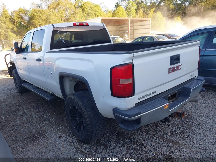 2016 GMC SIERRA 2500HD VIN: 1GT12RE8XGF141232