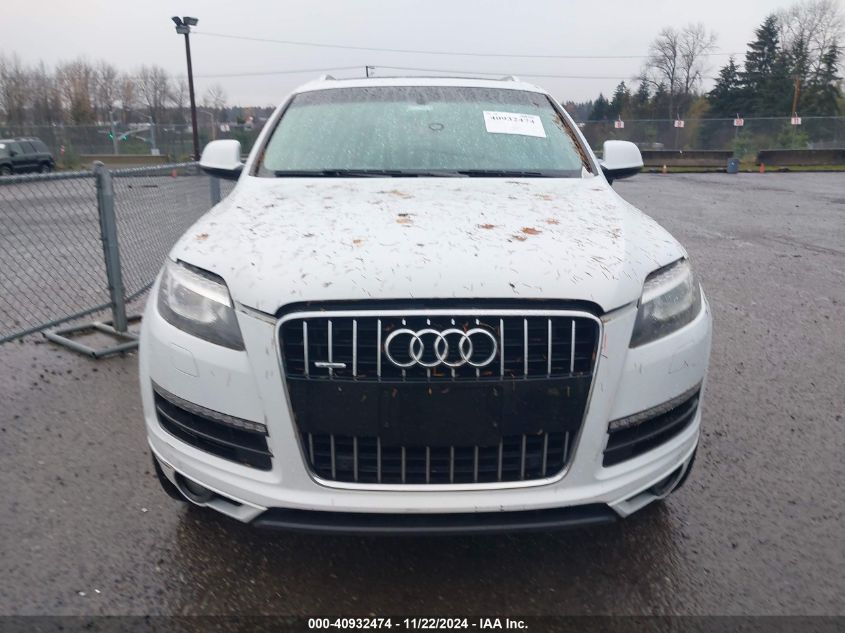 2015 Audi Q7 3.0T Premium VIN: WA1LGAFEXFD025405 Lot: 40932474