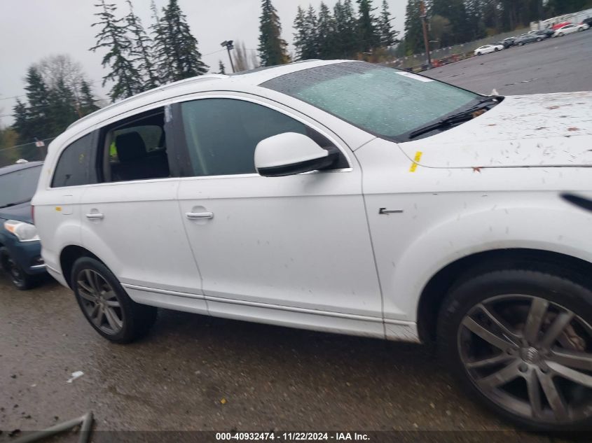 2015 Audi Q7 3.0T Premium VIN: WA1LGAFEXFD025405 Lot: 40932474