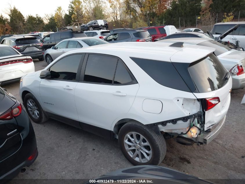 2020 Chevrolet Equinox Fwd Ls VIN: 3GNAXHEV9LS723577 Lot: 40932479