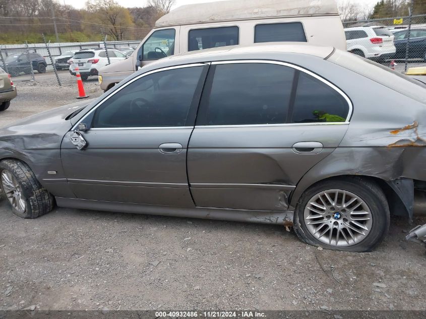 2002 BMW 530Ia VIN: WBADT63422CH94446 Lot: 40932486