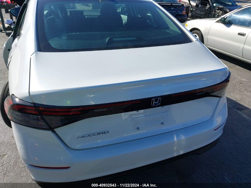 2024 HONDA ACCORD VIN: 1HGCY1F31RA091768
