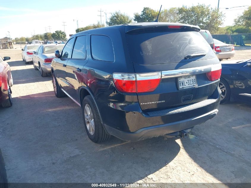 2013 Dodge Durango Sxt VIN: 1C4RDHAG0DC681917 Lot: 40932549