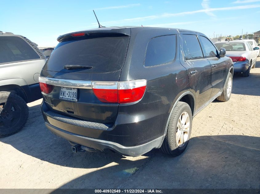 2013 Dodge Durango Sxt VIN: 1C4RDHAG0DC681917 Lot: 40932549