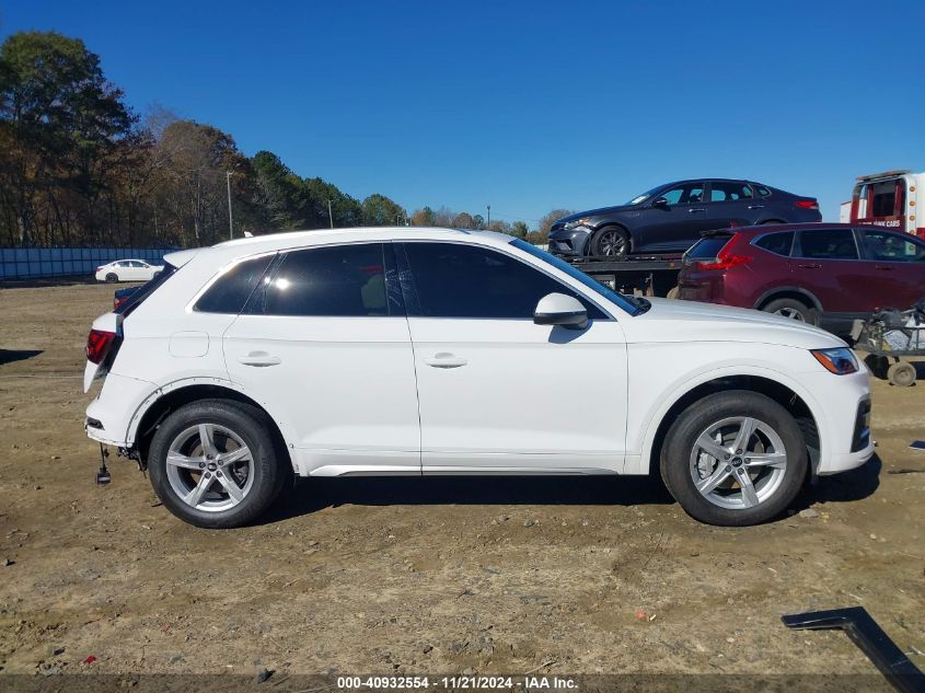 2021 Audi Q5 Premium 45 Tfsi Quattro S Tronic VIN: WA1AAAFY5M2087337 Lot: 40932554