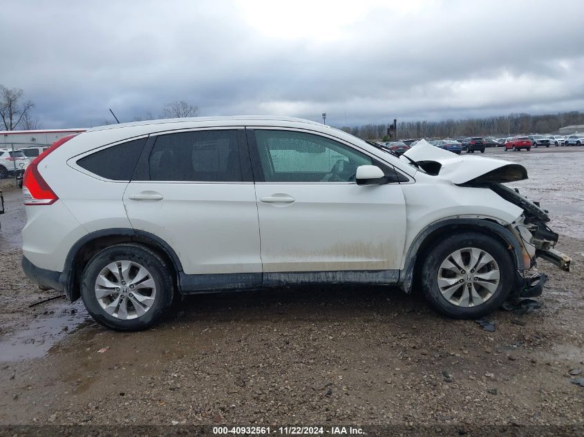 2013 Honda Cr-V Ex-L VIN: 5J6RM4H7XDL044218 Lot: 40932561