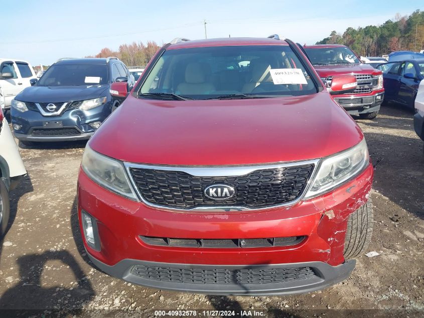 2015 Kia Sorento Lx VIN: 5XYKT3A66FG641273 Lot: 40932578