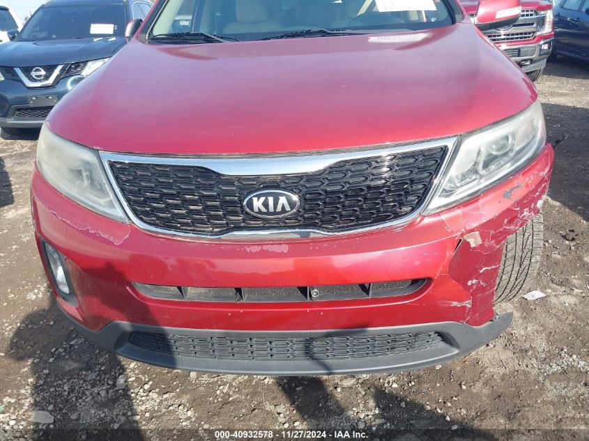 2015 Kia Sorento Lx VIN: 5XYKT3A66FG641273 Lot: 40932578