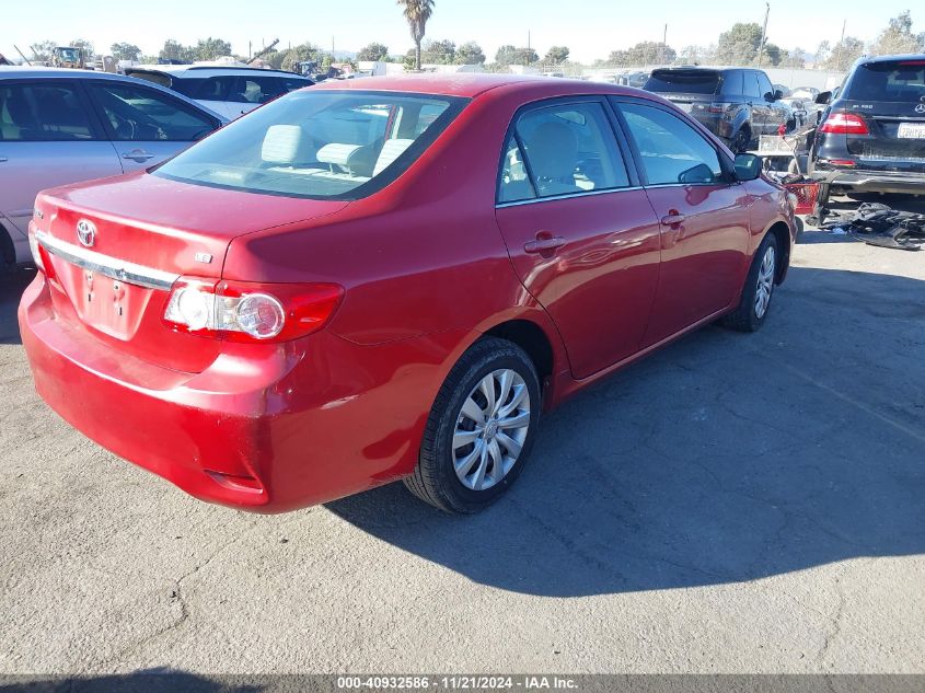 VIN 5YFBU4EE0DP221733 2013 Toyota Corolla, LE no.4