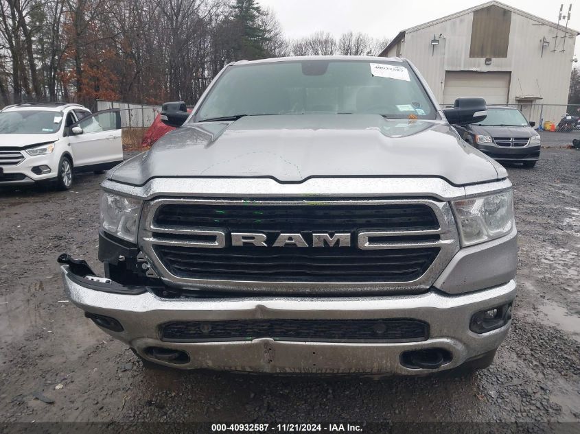 2021 Ram 1500 Big Horn 4X4 6'4 Box VIN: 1C6SRFBT5MN528819 Lot: 40932587