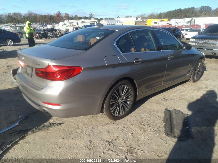 2018 BMW 530I VIN: WBAJA5C50JWA39885 Lot: 40932588