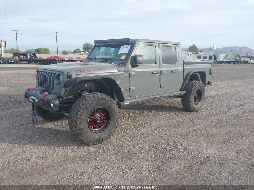 Vin: 1c6jjtbg5ll208656, lot: 41422341, jeep gladiator rubicon 4x4 20202