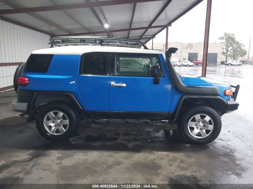 2007 Toyota Fj Cruiser VIN: JTEBU11F370006676 Lot: 40932644