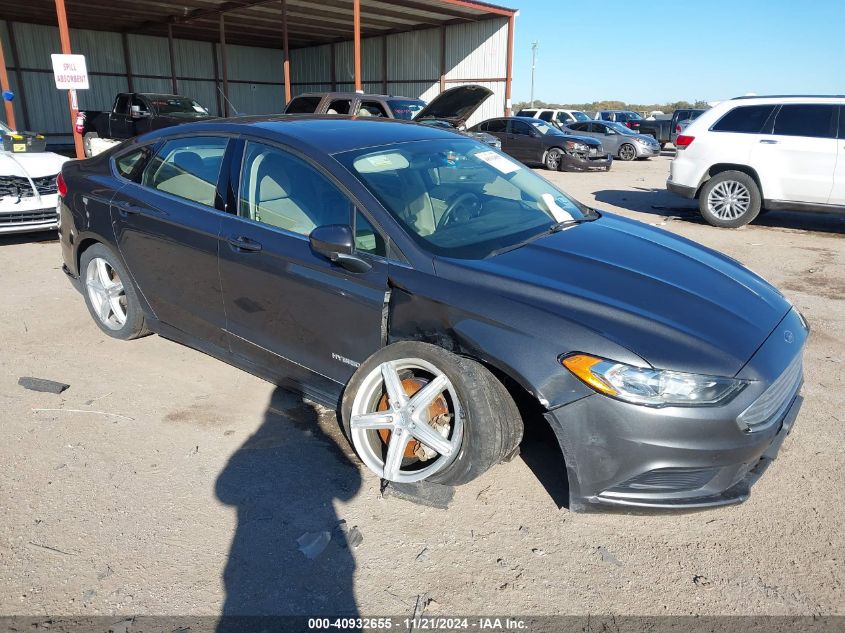 VIN 3FA6P0LU6HR315214 2017 FORD FUSION HYBRID no.1