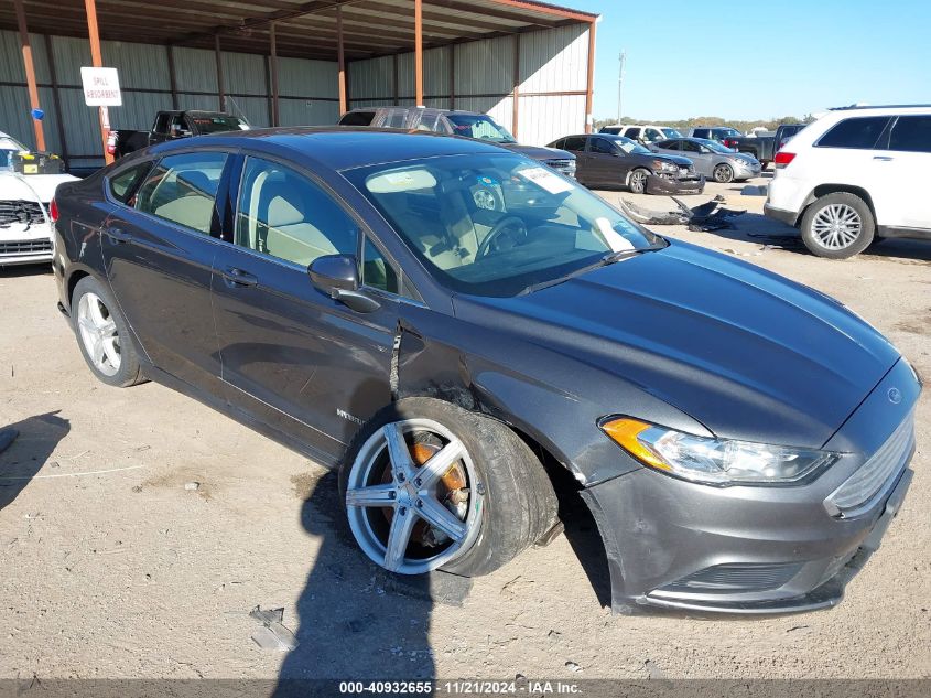 2017 Ford Fusion Hybrid Se VIN: 3FA6P0LU6HR315214 Lot: 40932655