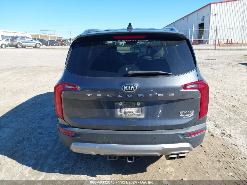 2021 Kia Telluride Ex VIN: 5XYP34HCXMG126104 Lot: 40932675