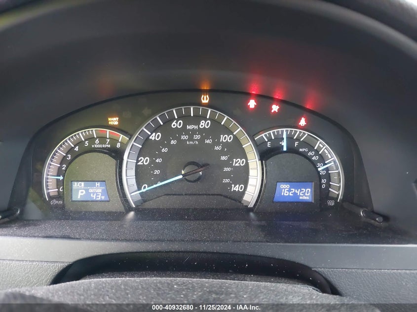 2013 TOYOTA CAMRY VIN: 4T1BF1FK8DU243524