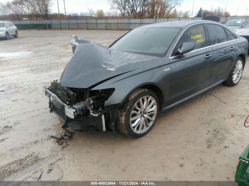 2014 Audi A6 3.0T Premium Plus VIN: WAUHGAFC6EN021996 Lot: 40932684