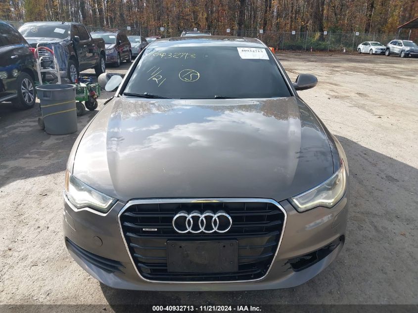 2013 Audi A6 2.0T Premium VIN: WAUGFAFC2DN113166 Lot: 40932713