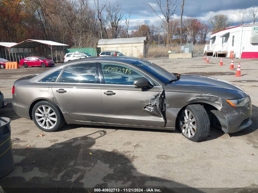 2013 Audi A6 2.0T Premium VIN: WAUGFAFC2DN113166 Lot: 40932713