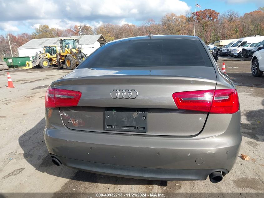 2013 Audi A6 2.0T Premium VIN: WAUGFAFC2DN113166 Lot: 40932713