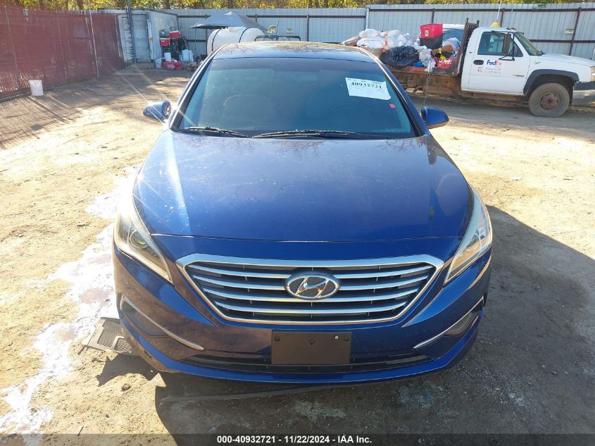 2016 Hyundai Sonata Se VIN: 5NPE24AF4GH367989 Lot: 40932721