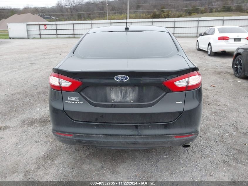 2016 FORD FUSION SE - 1FA6P0H75G5122041