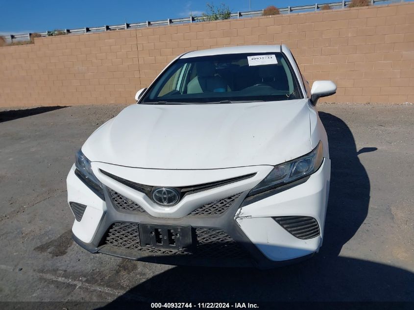 2019 Toyota Camry Se VIN: 4T1B11HK6KU161249 Lot: 40932744