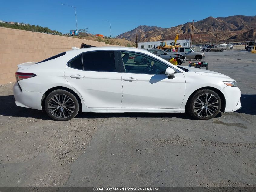 2019 Toyota Camry Se VIN: 4T1B11HK6KU161249 Lot: 40932744