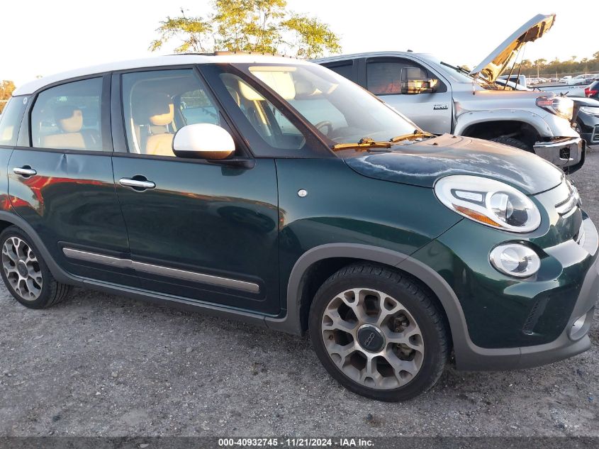 2017 Fiat 500L Trekking VIN: ZFBCFADH6HZ038876 Lot: 40932745