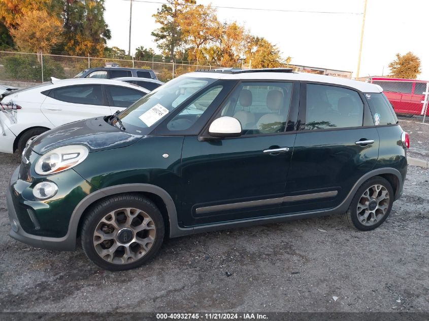 2017 Fiat 500L Trekking VIN: ZFBCFADH6HZ038876 Lot: 40932745