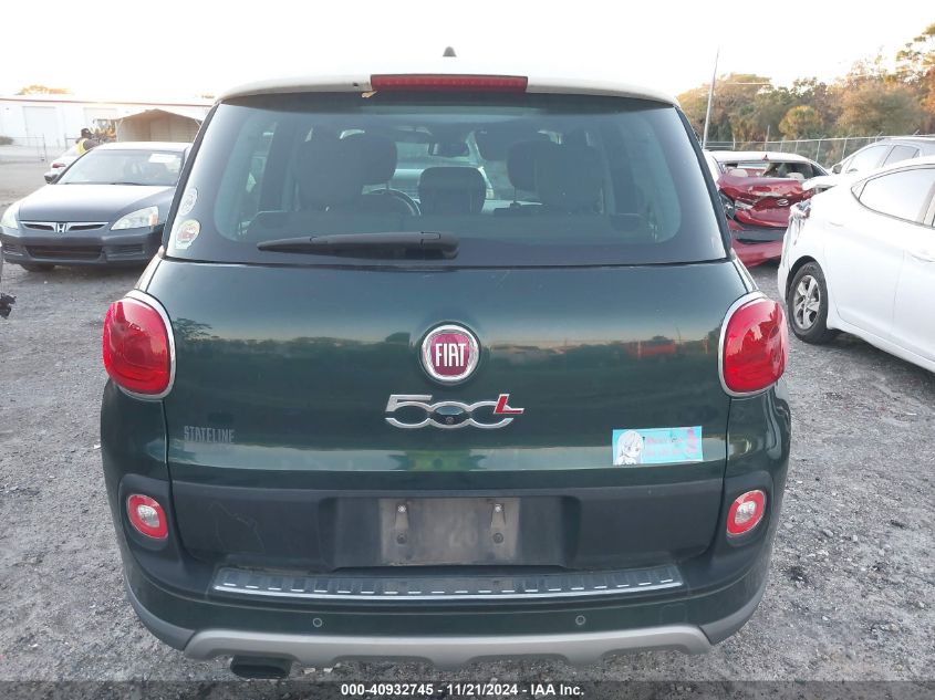 2017 Fiat 500L Trekking VIN: ZFBCFADH6HZ038876 Lot: 40932745