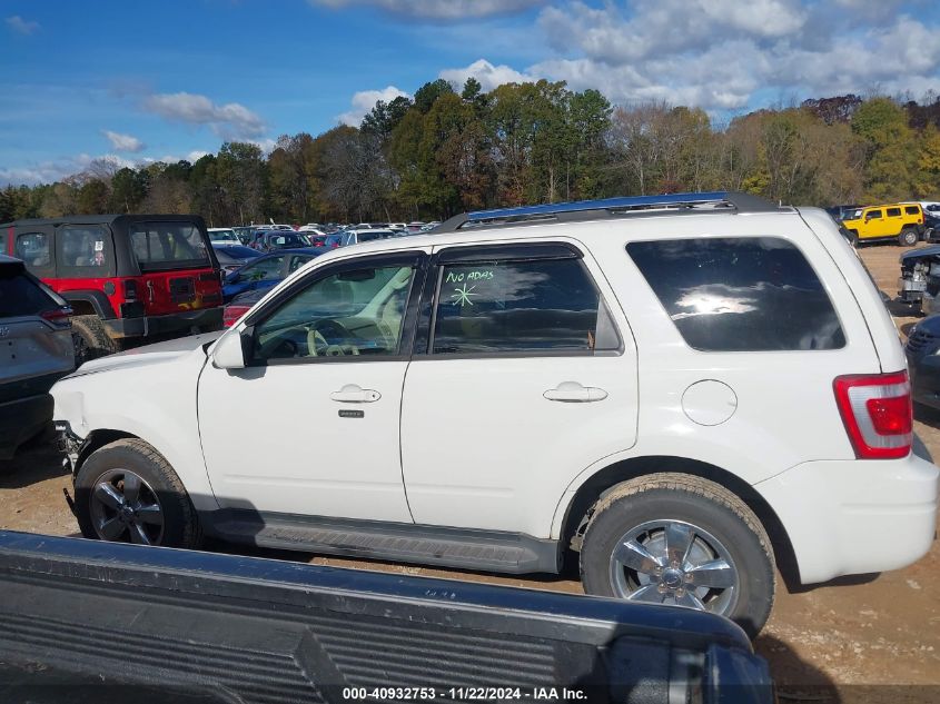 2011 Ford Escape Limited VIN: 1FMCU0EG9BKB01337 Lot: 40932753