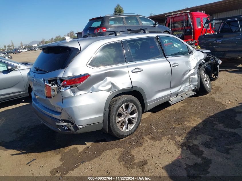 VIN 5TDBKRFH9GS355423 2016 Toyota Highlander, Le Pl... no.4