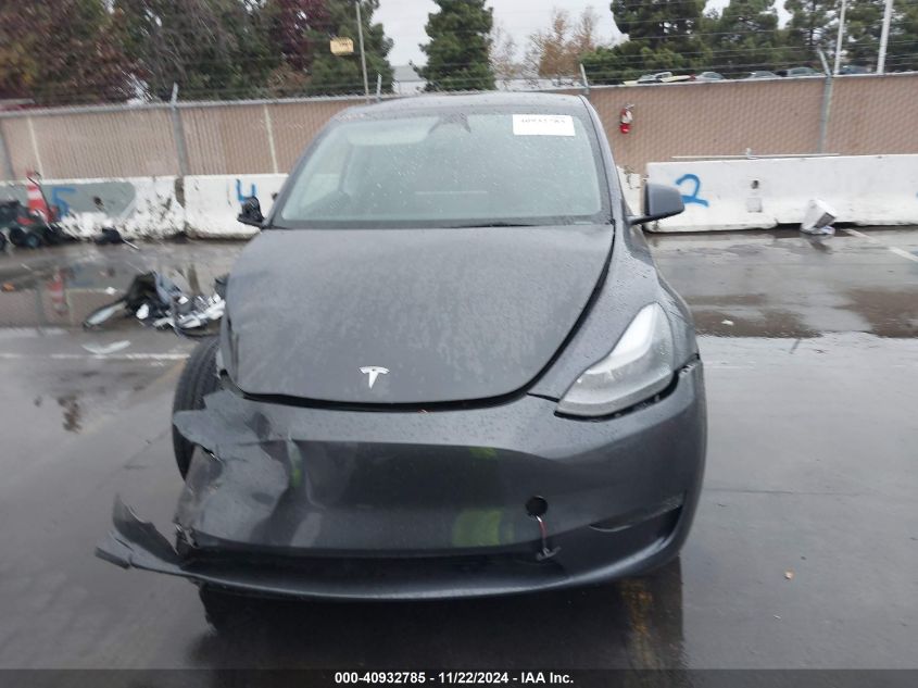 2023 Tesla Model Y Awd/Long Range Dual Motor All-Wheel Drive VIN: 7SAYGDEE9PF922159 Lot: 40932785